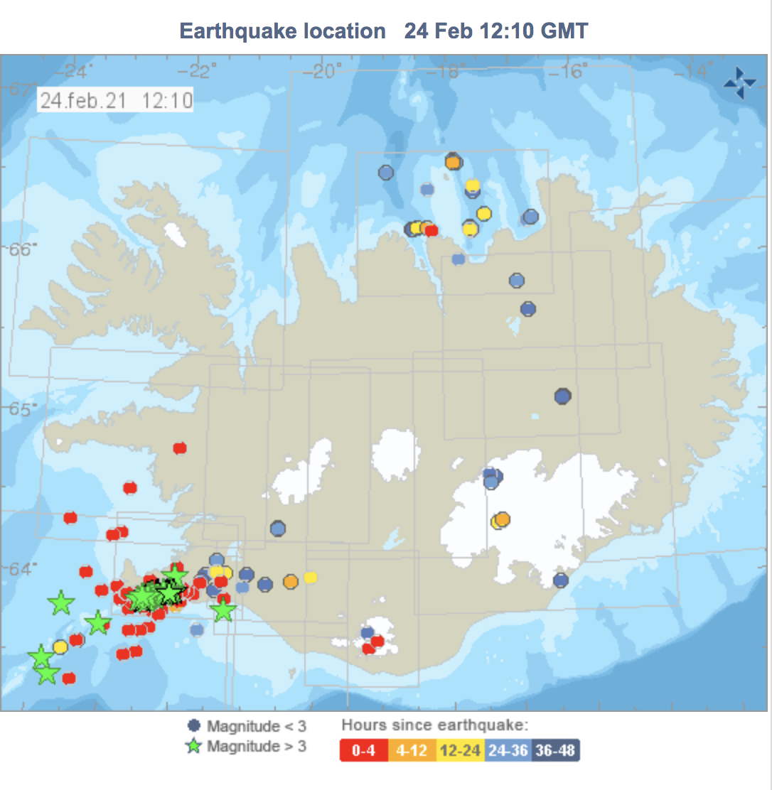 Earthquakes in Iceland • Why are earthquakes so common in Iceland?