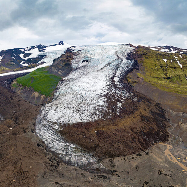 Falljokull (Falljökull) glacier