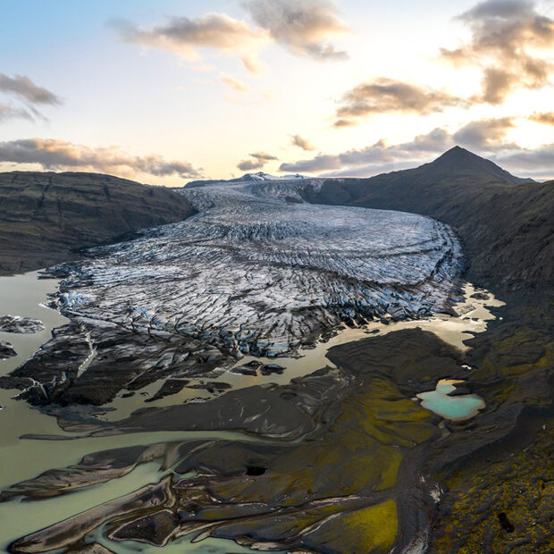 photo of skalafellsjokull south iceland